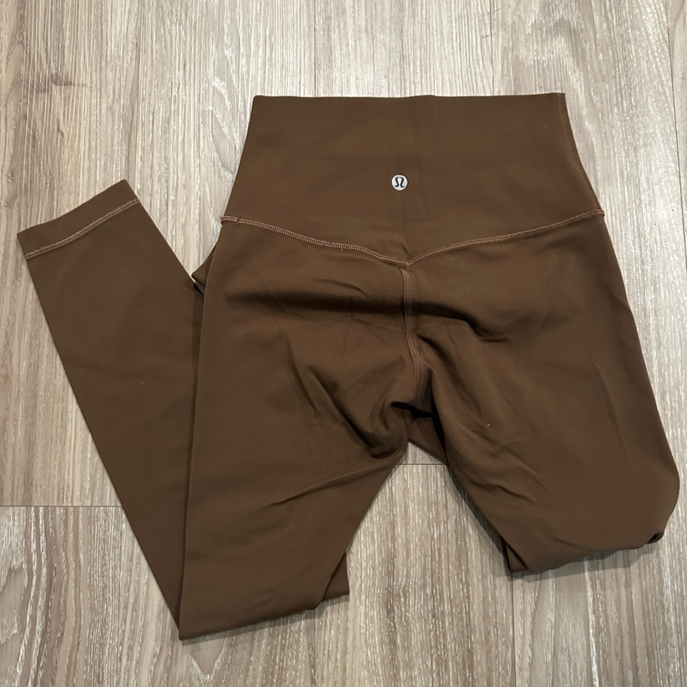 lululemon athletica High-Rise Brown Leggings